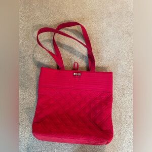 Red Vera Bradley tote
